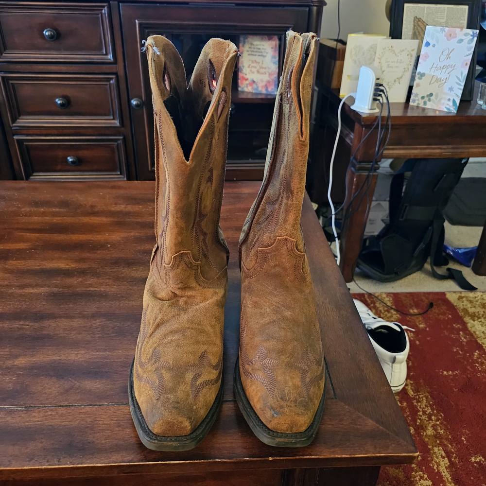 Dan Post Men's Brown Western Boots - Picture 4 of 6